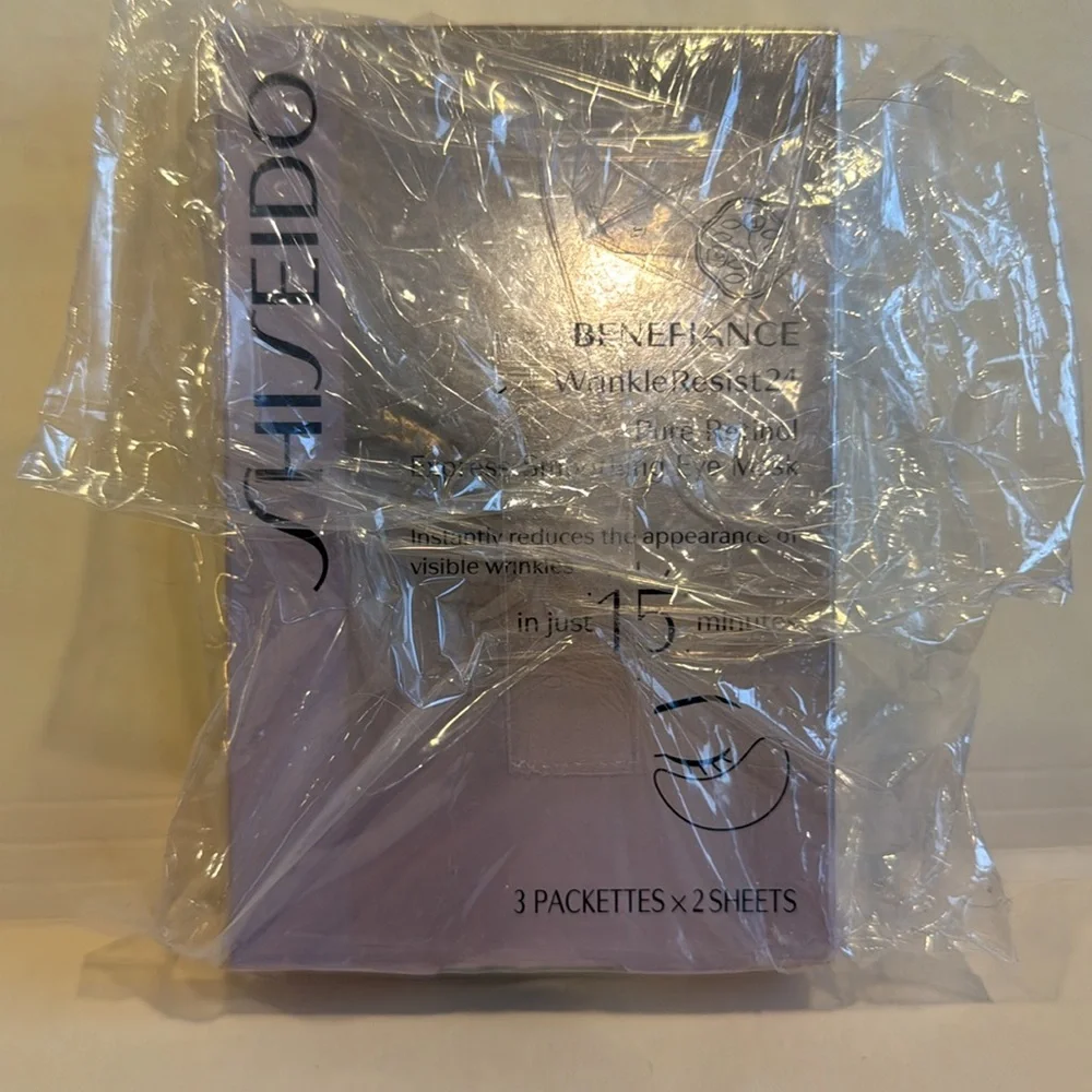 SHISEIDO Benefiance Wrinkle Resist 24 Pure Retinol Express Smoothing Eye Mask 3